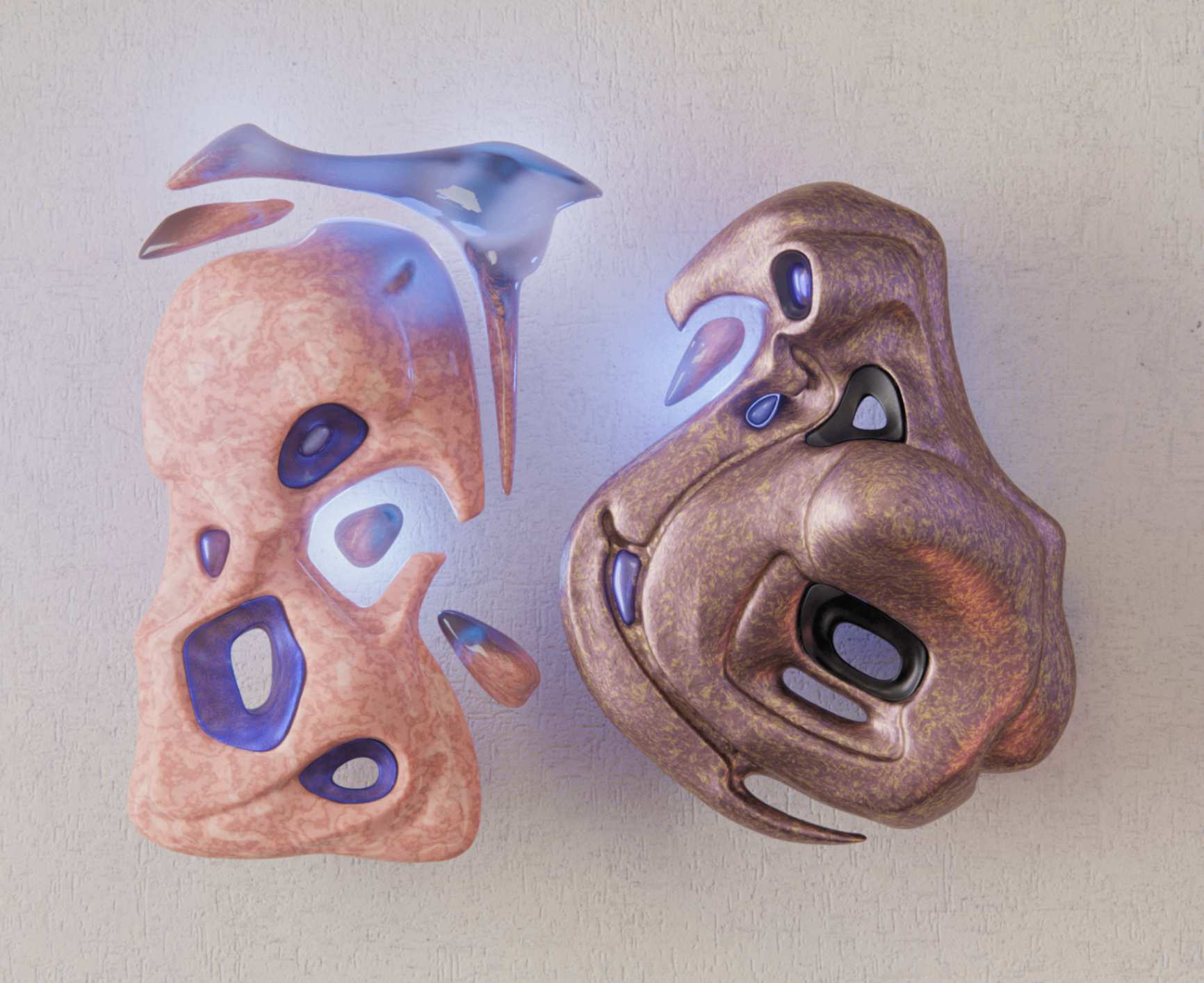Untitled (Paired Figures)